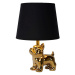 Lucide Lucide 13533/81/10 - Stolní lampa WINSTON 1xE14/25W/230V zlatá/černá