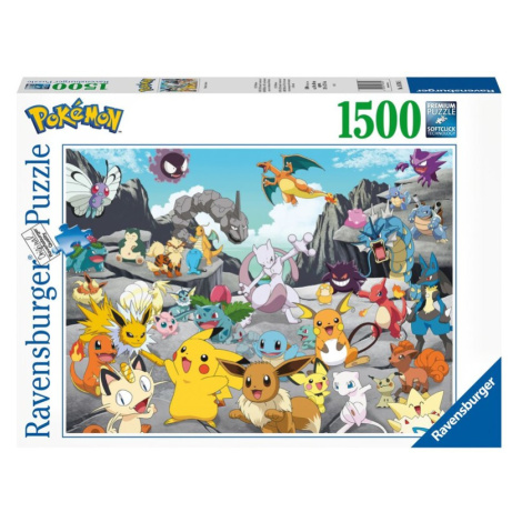 RAVENSBURGER - Pokémon 1500 Dílků