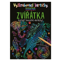 Vyškrabovací kartičky: Duhová zvířátka - Kolektiv