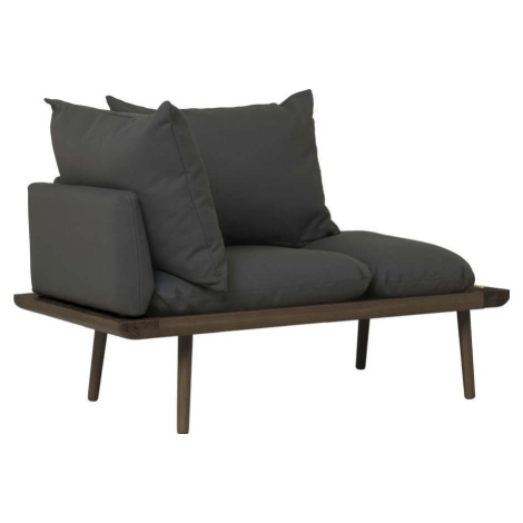 Antracitová pohovka 127 cm Lounge Around – UMAGE