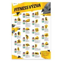 Popron.cz Stírací plakát - fitness výzva