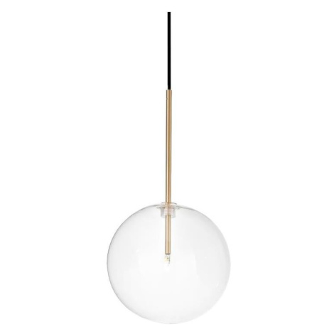 Ideal Lux - LED Lustr na lanku EQUINOXE 1xG4/2W/230V pr. 20 cm mosaz/čirá 277387