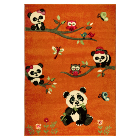 Dětský kusový koberec Jasper Kids 21041 | oranžový Typ: 140x200 cm
