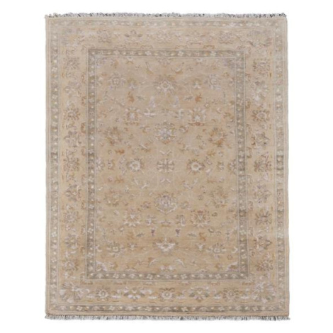 Diamond Carpets koberce Ručně vázaný kusový koberec DCM III DESP HK15 White Mix - 140x200 cm