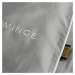 Luxusní povlečení EVA MINGE IV. šedá 100% saténová bavlna 1x 200x220 cm, 2x povlak 70x80 cm fran