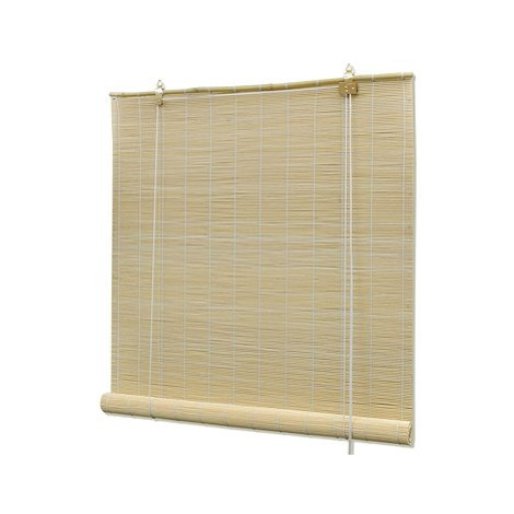SHUMEE Přirozeně zbarvená bambusová roleta 100 × 160 cm