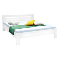 Dřevěná postel Maribo 180x200, bílá