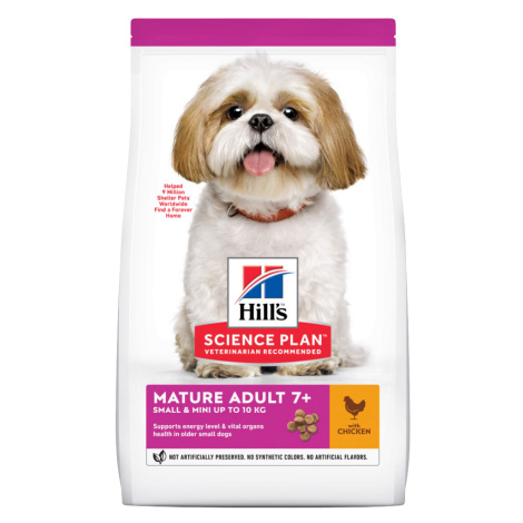 Hill's Science Plan Canine Mature Adult 7+ Small & Mini Chicken - 3 kg