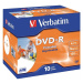 VERBATIM DVD-R (10 ks)Printable/16x/4.7GB/Jewel