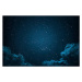 Umělecká fotografie Night sky with stars and clouds., michal-rojek, (40 x 26.7 cm)