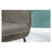 LuxD Designová židle Derrick 77 cm antik šedo-hnědá
