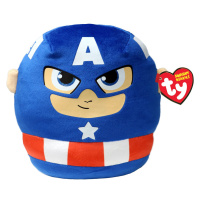 Ty Squishy Beanies Marvel CAPTAIN AMERICA, 22 cm (1)