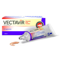 VECTAVIR TÓNOVANÝ KRÉM NA OPARY 10MG/G CRM 1X2G