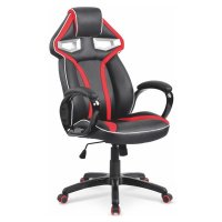 Kancelářská židle Honor černá/červená