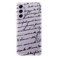 iSaprio Handwriting 01 - black pro Samsung Galaxy S21 FE 5G