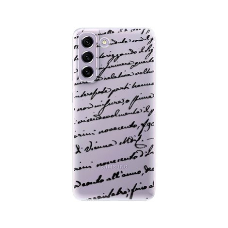 iSaprio Handwriting 01 - black pro Samsung Galaxy S21 FE 5G