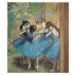 Edgar Degas - Obrazová reprodukce Dancers in blue, 1890, (35 x 40 cm)