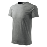 Malfini Basic 129 pánské tričko světle šedý melír
