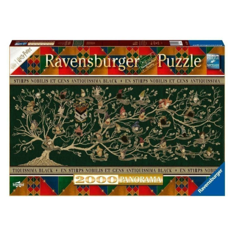 Puzzle Panorama Harry Potter: Rodokmen 2000 dílků RAVENSBURGER