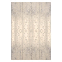 Krémový vlněný koberec 133x180 cm Colette – Agnella