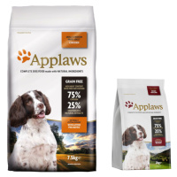 Applaws, 7,5 kg + 2 kg zdarma! - Adult Small & Medium Breed Chicken 7,5 kg + 2 kg