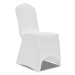 SHUMEE Potahy na židle, bílé - 12 ks v balení 279090