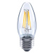 Sylvania LED svíčka žárovka E27 4,5W 827 filament čirá