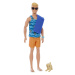 Mattel Barbie Ken surfař s doplňky