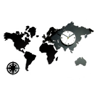 Moderní nástěnné hodiny WORLD NH021
