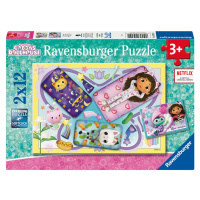 Ravensburger Dětské puzzle (Gábinin kouzelný domek 2x12p)