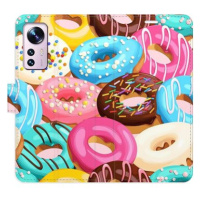 iSaprio flip pouzdro Donuts Pattern 02 pro Xiaomi 12 / 12X