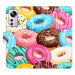 iSaprio flip pouzdro Donuts Pattern 02 pro Xiaomi 12 / 12X