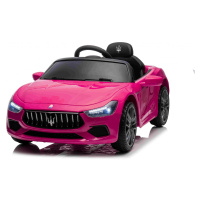 Mamido Elektrické autíčko Maserati Ghibli růžové