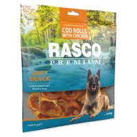 Pochoutka Rasco Premium treska obalená kuřecím, role 500g