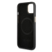 Zadní kryt Guess PU 4G MagSafe Case pro Apple iPhone 14, černá
