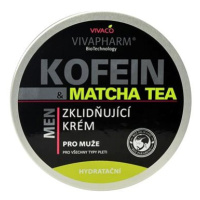 VIVACO Vivapharm Kofein a Matcha Zelený Čaj Zklidňující a hydratační krém pro muže 200 ml