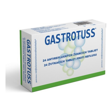 GASTROTUSS žvýkací tablety proti refluxu 24ks