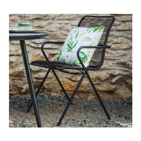 Zahradní židle Rosa, černé Asko