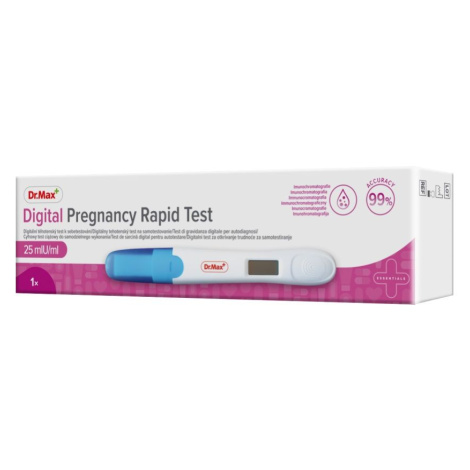 Dr. Max Digital Pregnancy Rapid Test těhotenský test 1 ks