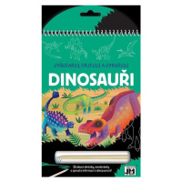 Dinosauři - Vyškrabuj, objevuj, vybarvuj