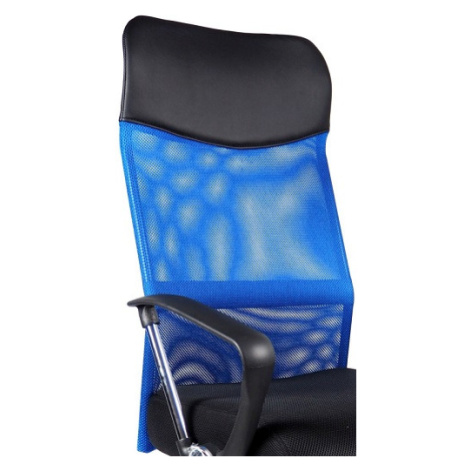 MERCURY Opěrák pro židli PREZIDENT modrý
