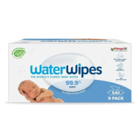 9x WATERWIPES 100% BIO odbouratelné ubrousky 60 ks