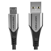 Kabel Vention USB 2.0 A to Micro-B cable COAHC 3A 0,25m gray