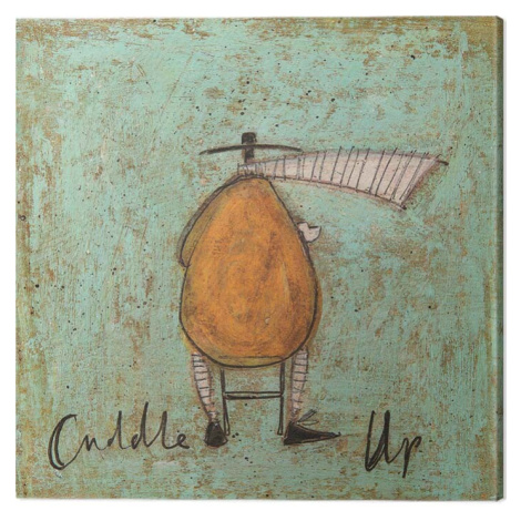 Obraz na plátně Sam Toft - Cuddle Up, 2 - 40×40 cm Pyramid