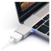 Satechi USB-C - USB-A redukce stříbrná Stříbrná