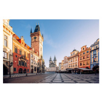 Fotografie Old Town Square  in the, Alexander Spatari, 40 × 26.7 cm