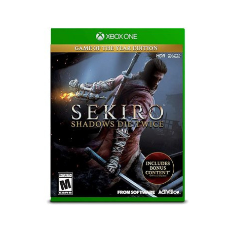 Sekiro: Shadows Die Twice: Game of the Year Edition - Xbox ACTIVISION