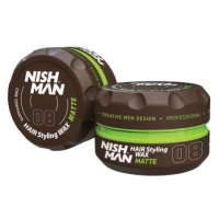 Nishman Hair Styling Wax Matte 08 matný vosk na vlasy 150 ml