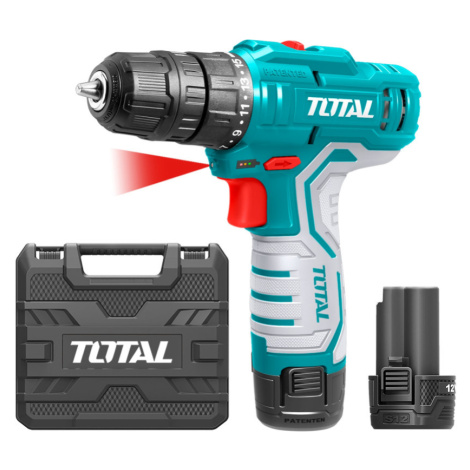 Vrtací šroubovák aku, 12V Li-ion (2x), 1500mAh Total