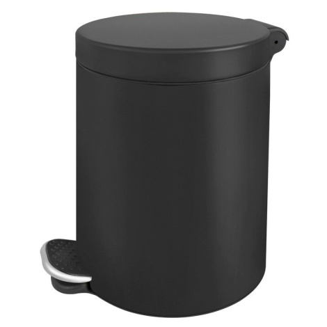 HOPA Pedálový odpadkový koš 3l, kov , černá barva KD02031785